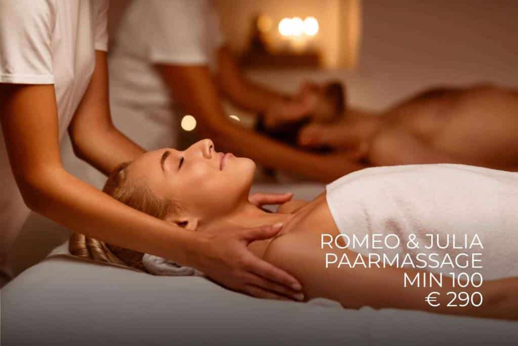 Romeo und Julia Paarmassage für zwei Personen bei Milanee Thaimassage Nürnberg