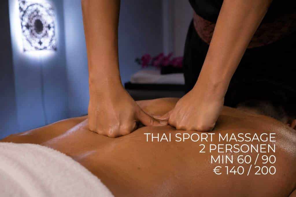 Kräftige Thai Sport Massage für den Rücken bei Milanee Thaimassage Nürnberg